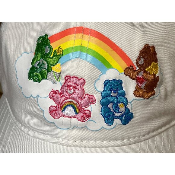 Care Bears Embroidered White Baseball Cap Adjustable Fit - Picture 3 of 10